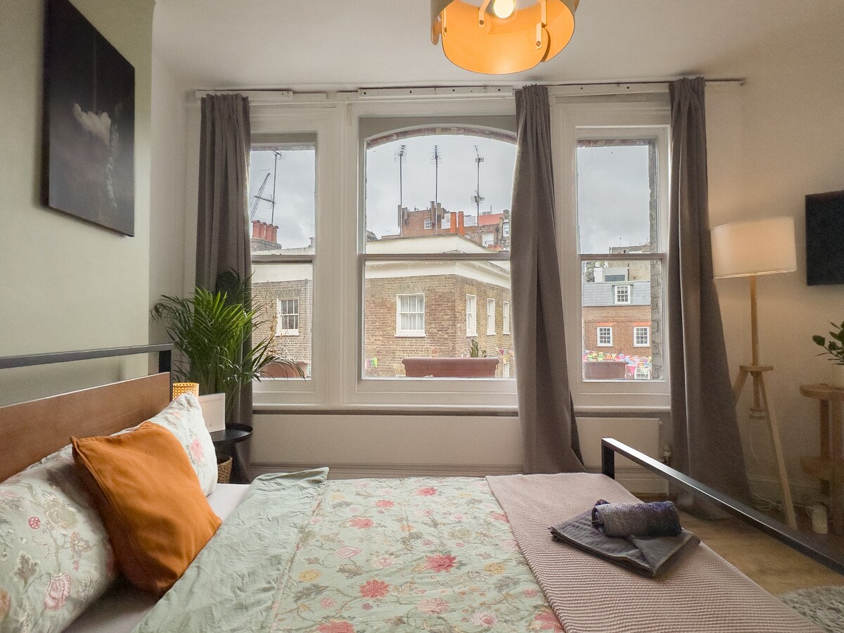 伦敦市中心可容纳3位房客的单间公寓