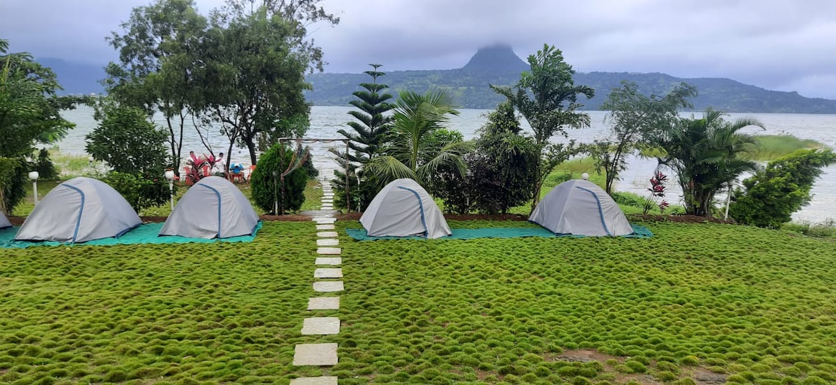 Deluxe My Pawana Camp at Pawana lake Lonavala