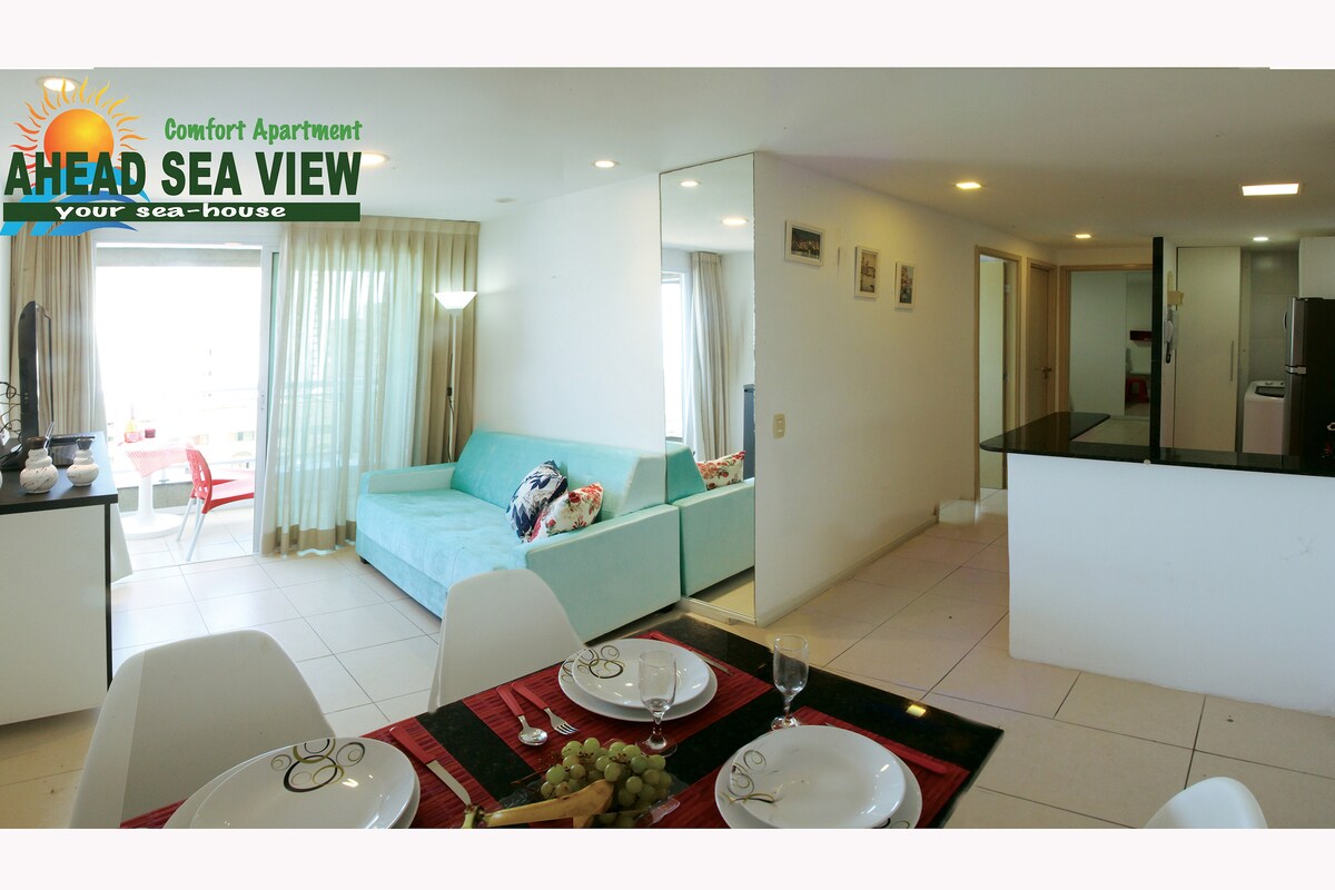 AHEAD SEA VIEW Apartamento com dois quartos