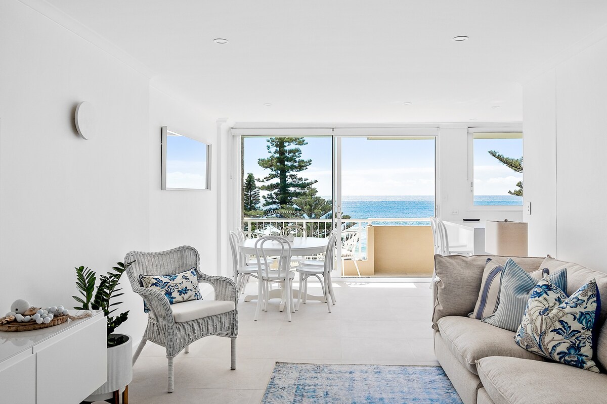 Renovated 2 Bed Beachfront with Unbelievable Views