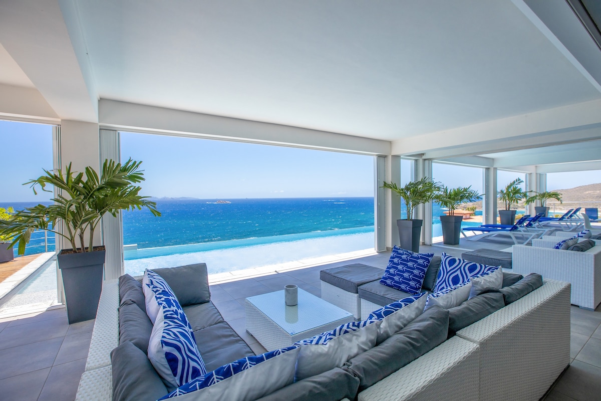 6 Bdr Villa BEL AMOUR, sea view, infinity pool