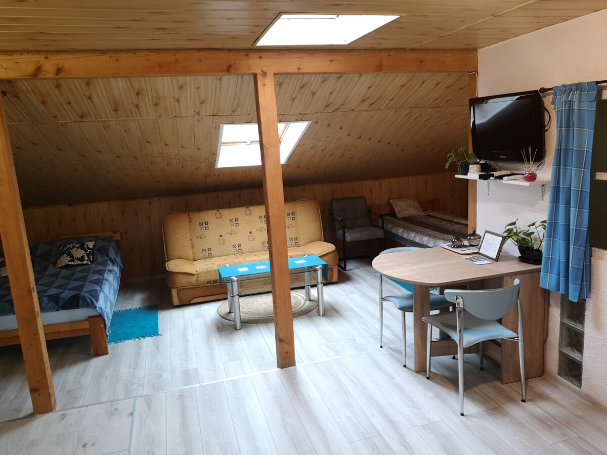 Apartament FORT Owcza Góra na poddaszu