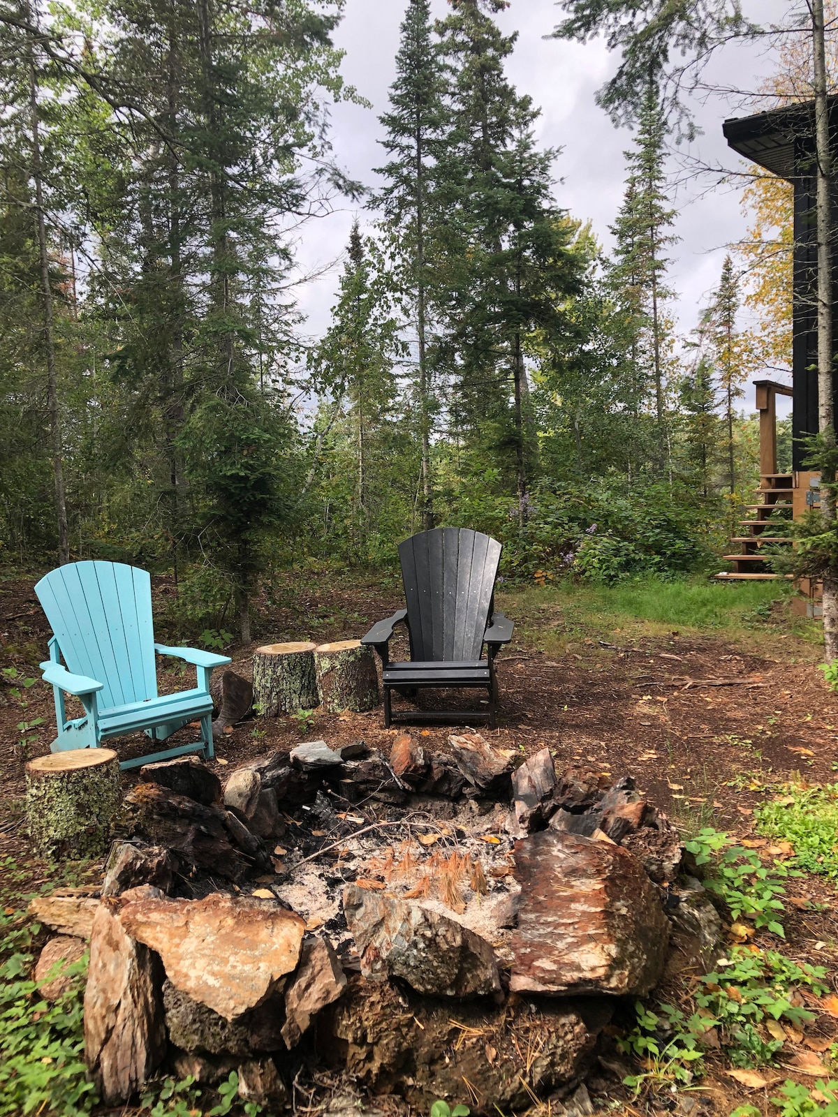 Island studio on Lake of the Woods - with a/c!