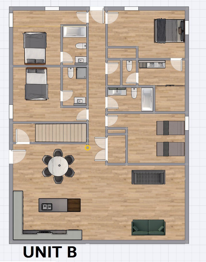 现代8卧/8卫双层公寓，靠近亚特兰大市中心