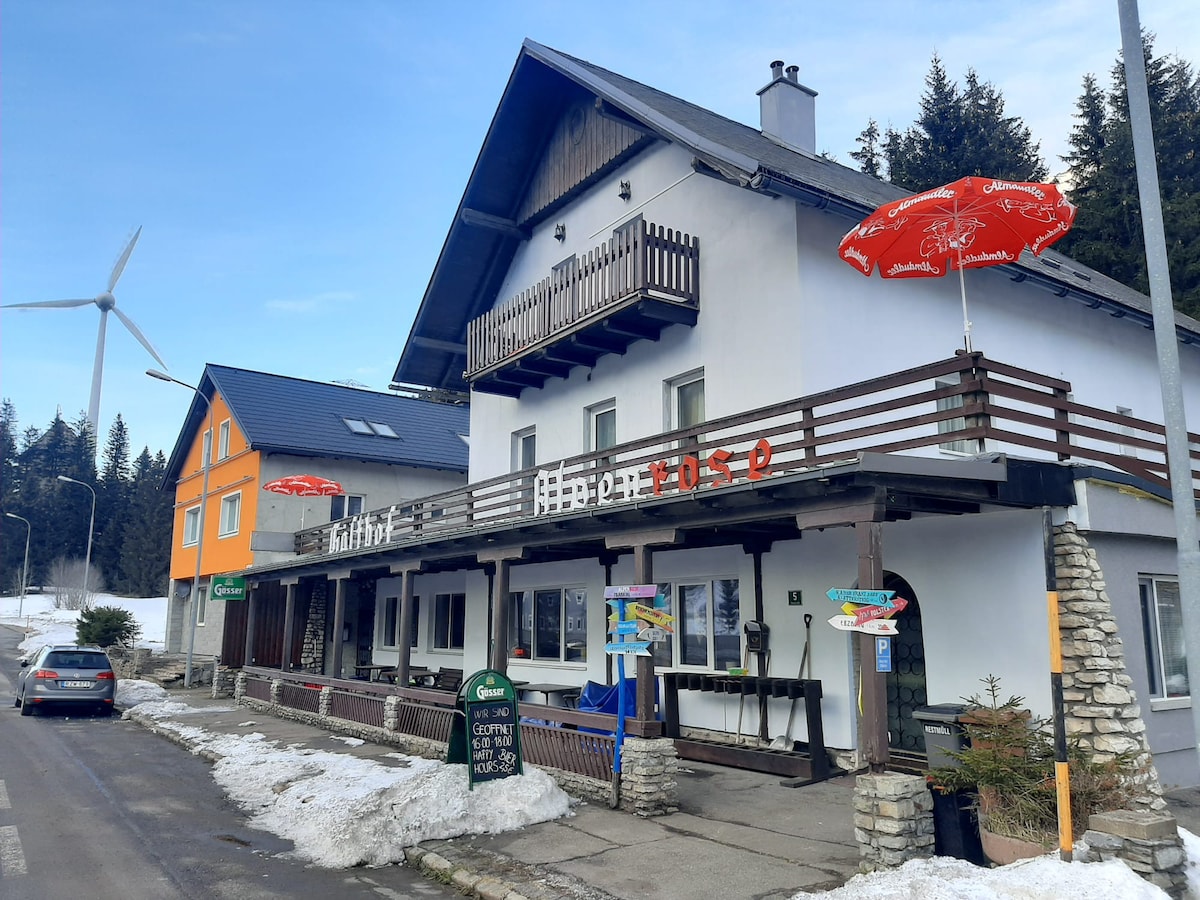 Haus at the skipiste ，适合团体入住