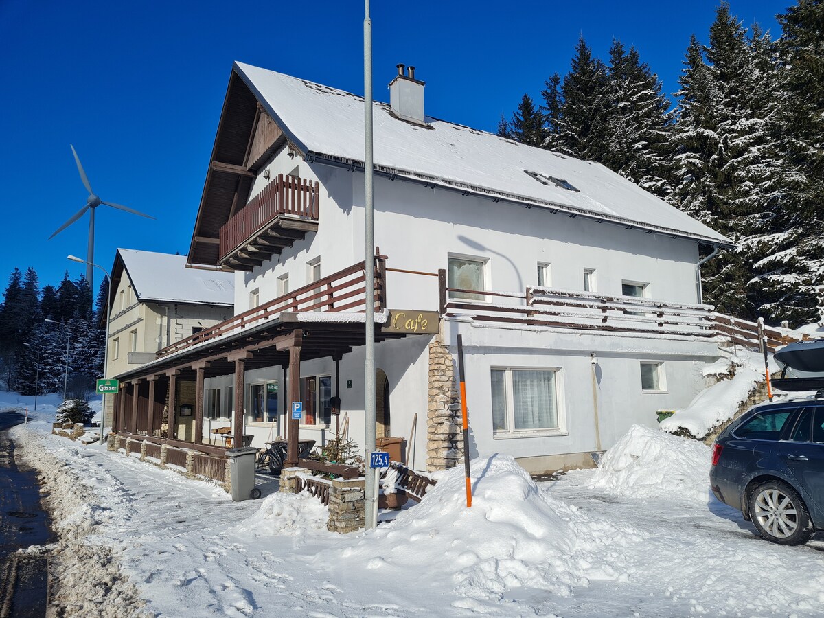 Haus at the skipiste ，适合团体入住