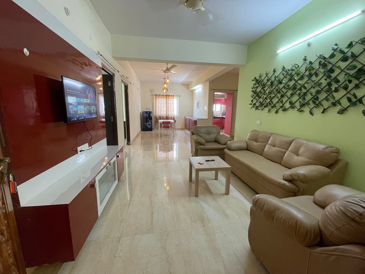 Kukatpally Y交叉口美丽的3bhk