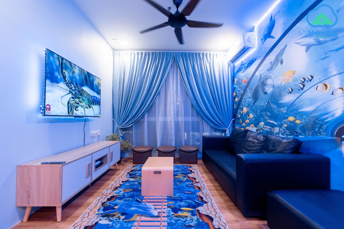 Under The Sea Staycation @ Metrocity Condominium