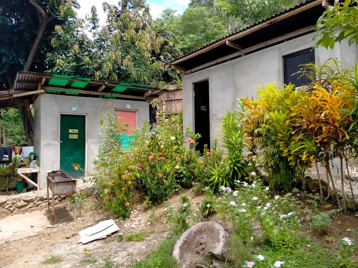 Beach side cottages in a relaxing environment