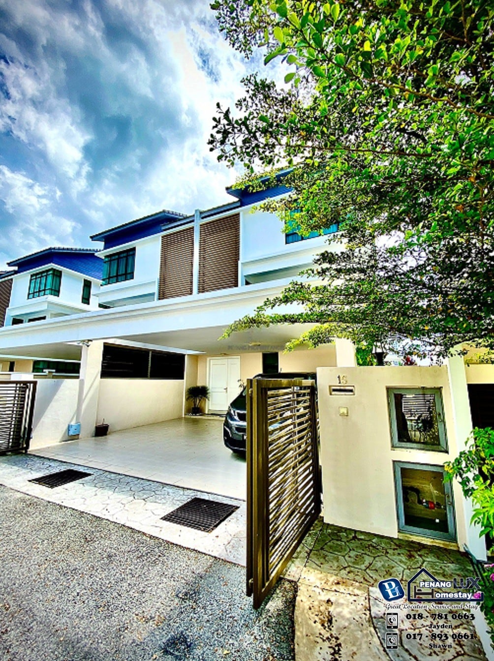 Batu Ferringhi豪华现代设计的5卧室房源