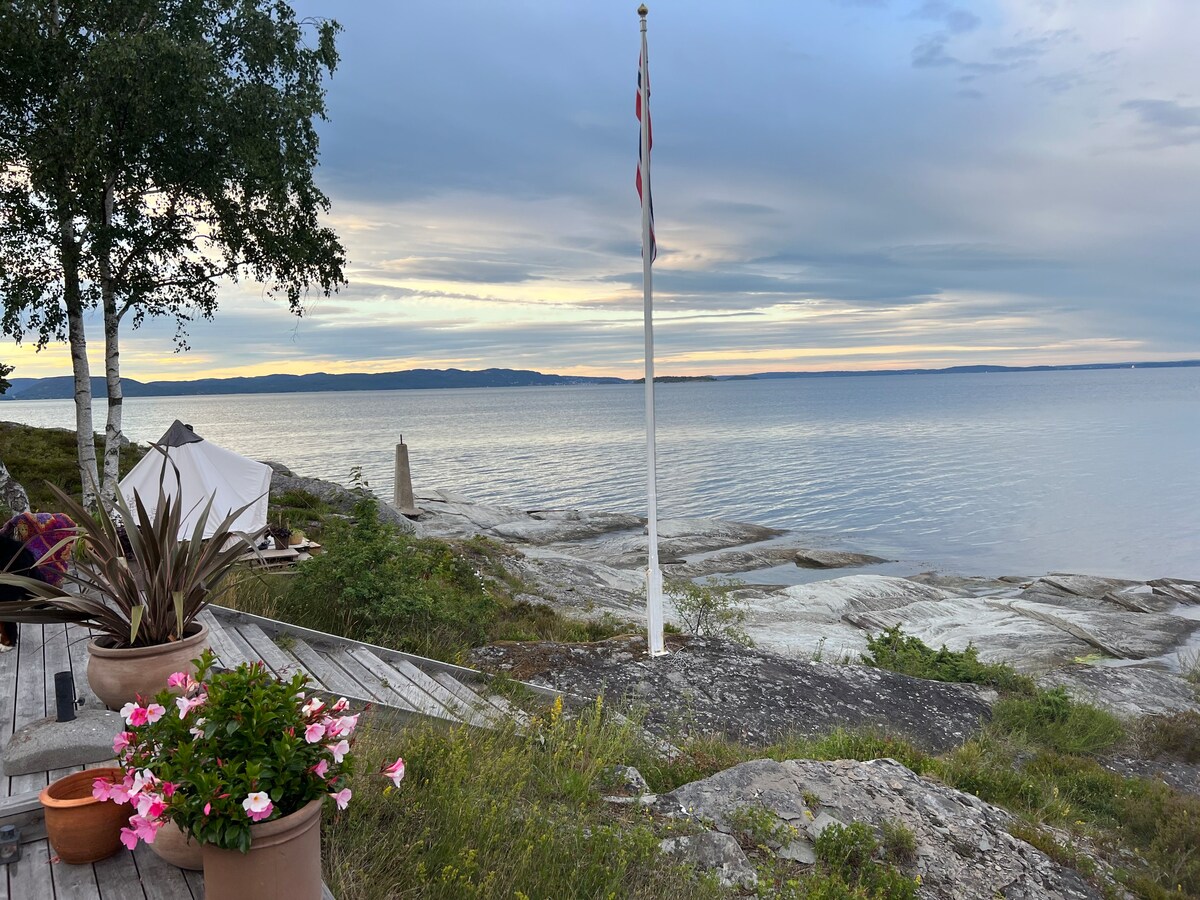 奥斯陆附近的私人海滨小木屋