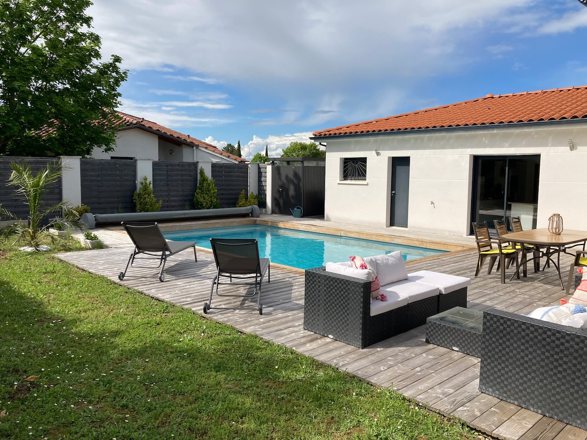 Le Coteau - 8p - Maison Familiale - Piscine/Jardin