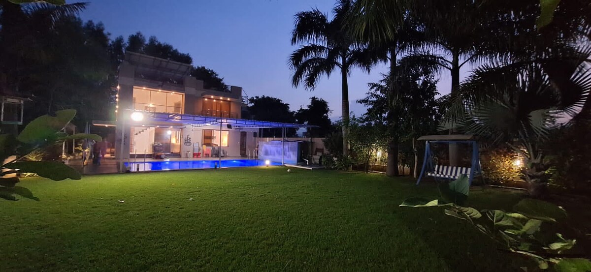 Nirvana: A Villa with a pool in midst of greens