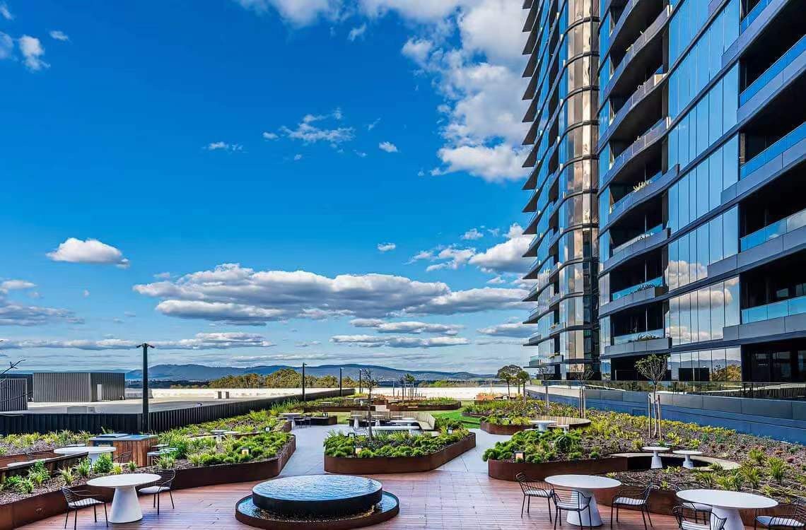 Glen Waverley购物中心SkyGarden 无敌景色顶层三房公寓大阳台带车位