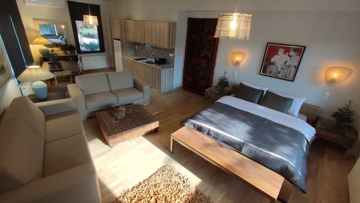 特里卡拉（ Trikala ）市中心Lumen单卧室公寓