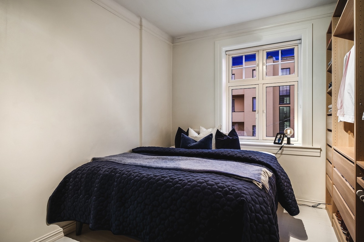 宽敞的2间卧室，位于奥斯陆市中心的高标准
