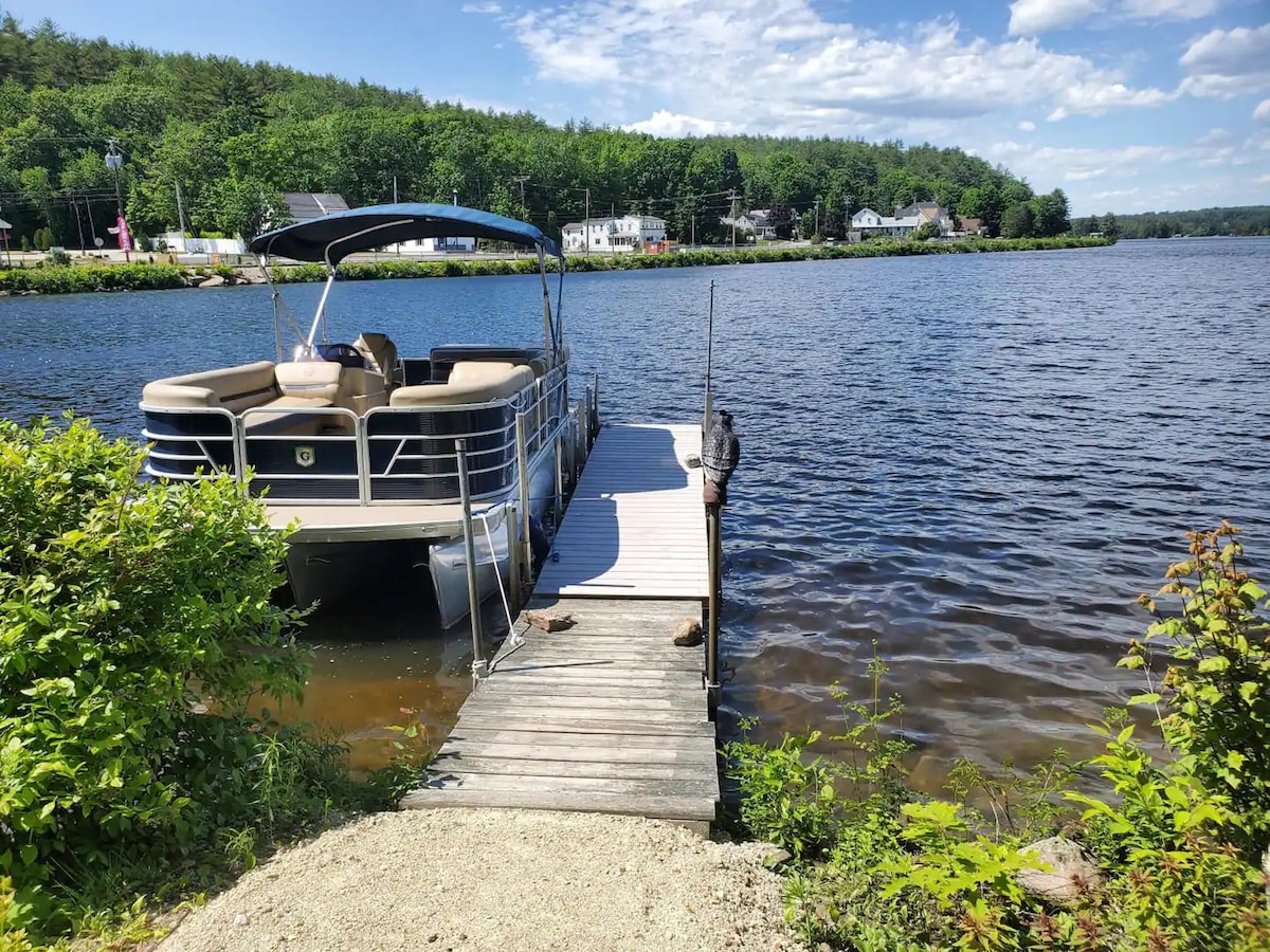 Lakefront Home with Private Beach Access & Hot Tub