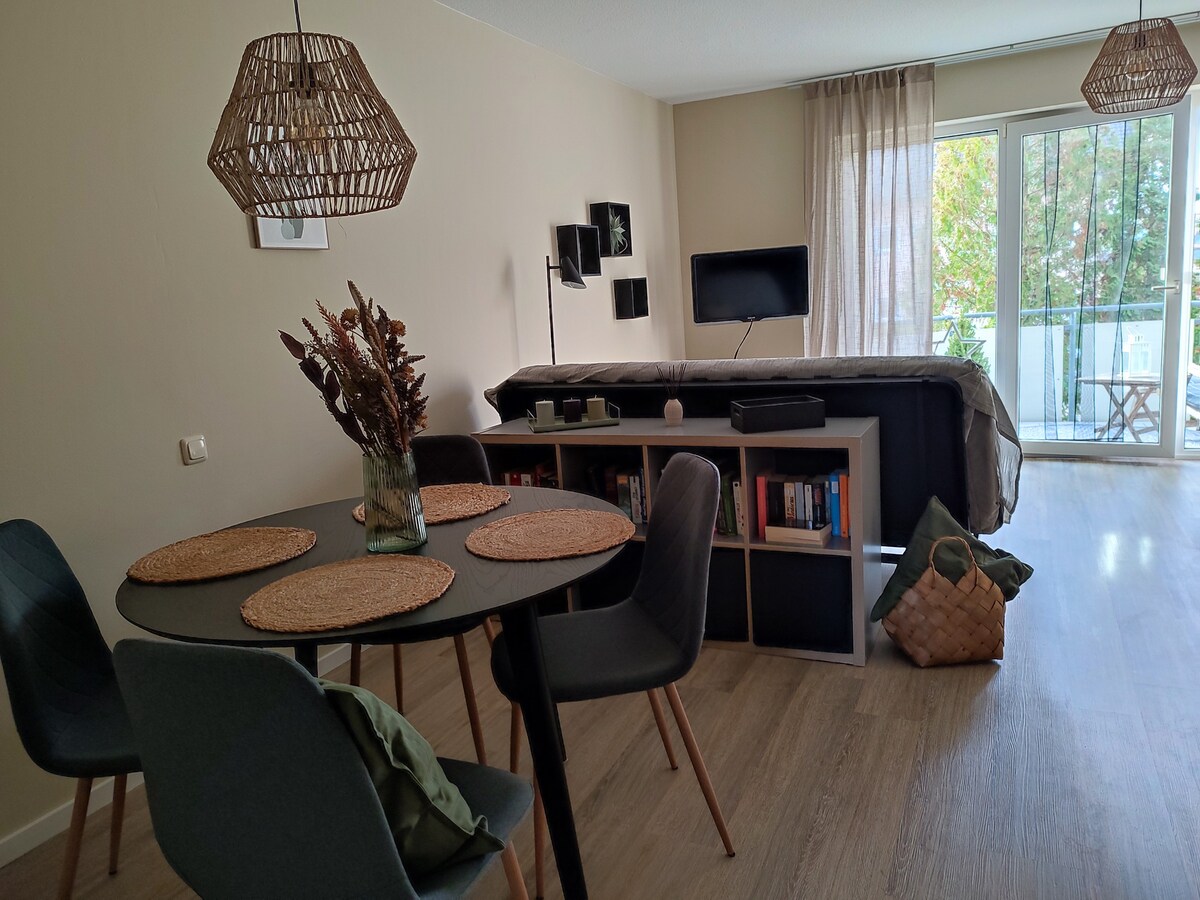 Cozy apartment with optional e-charging station