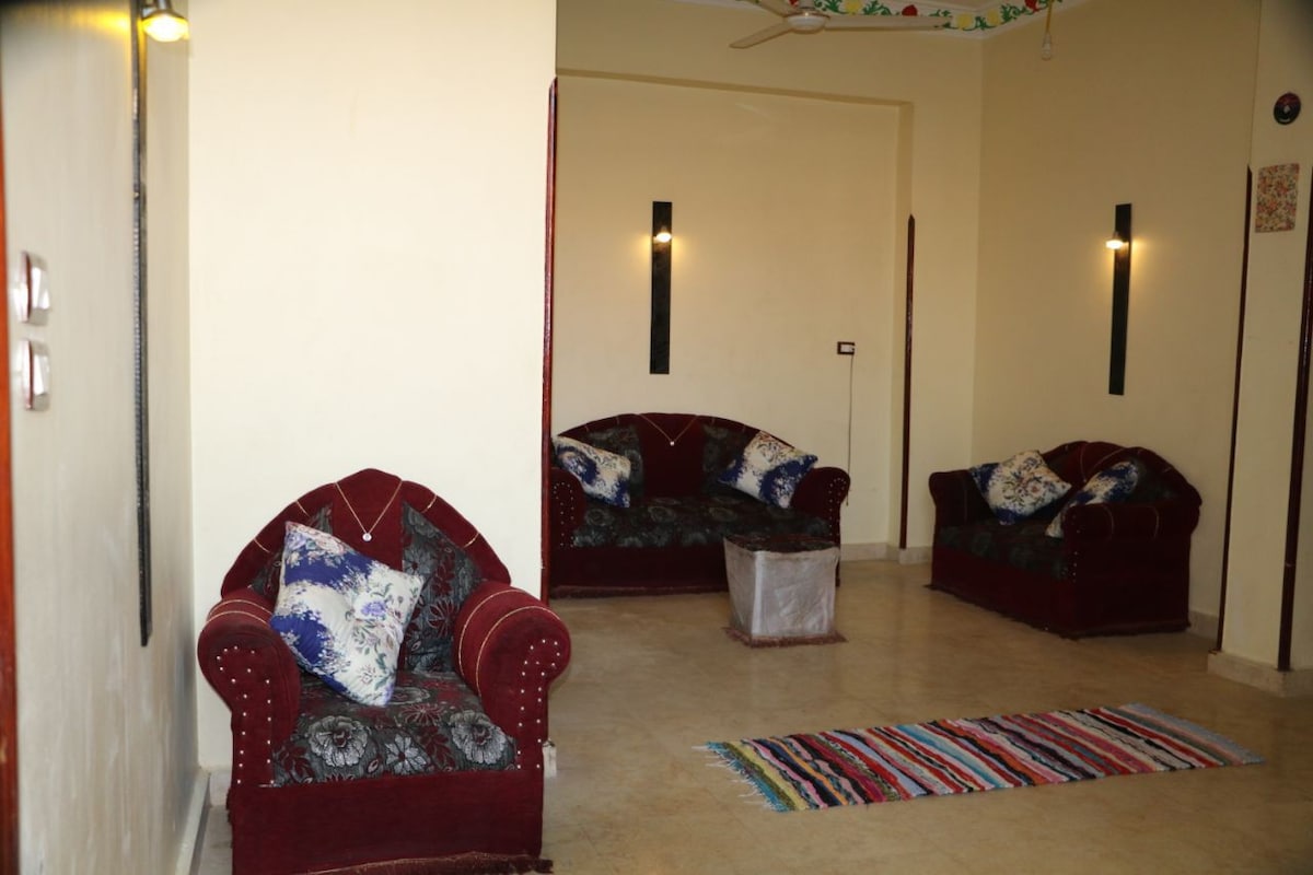 Spacious apartment in Luxor with a stunning view