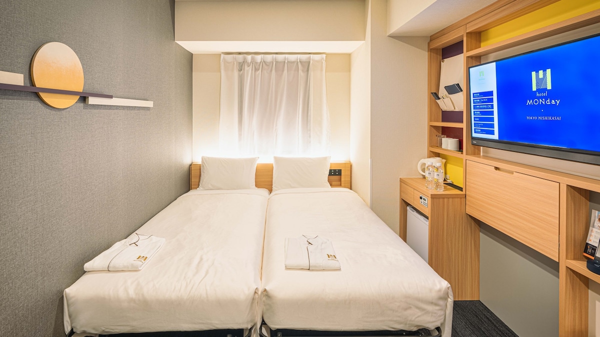 hOTEL MONDY TOKYO Nishikasai/紧凑双床房