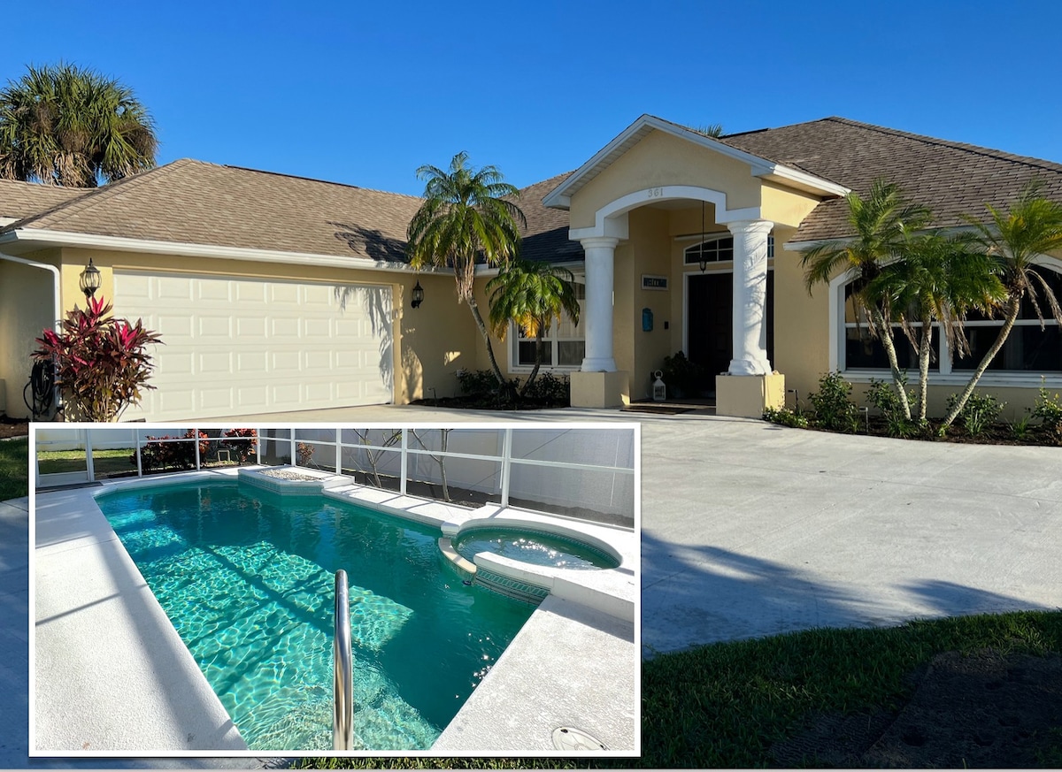 3 Bedroom Pool Home close to it all!