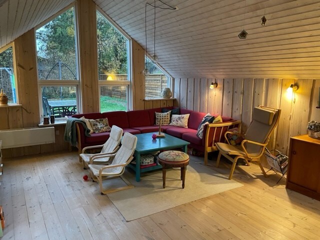 Hyggeligt sommerhus tæt på skov og strand