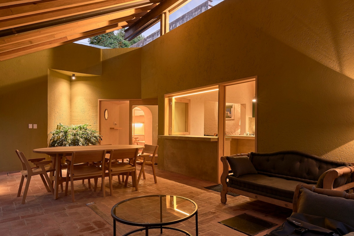 "Casa Verde" Alberca +Jardín +Diseño +Ubicación+AC