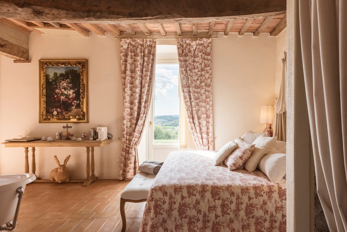 Suite with private sauna and pool - Tuscany