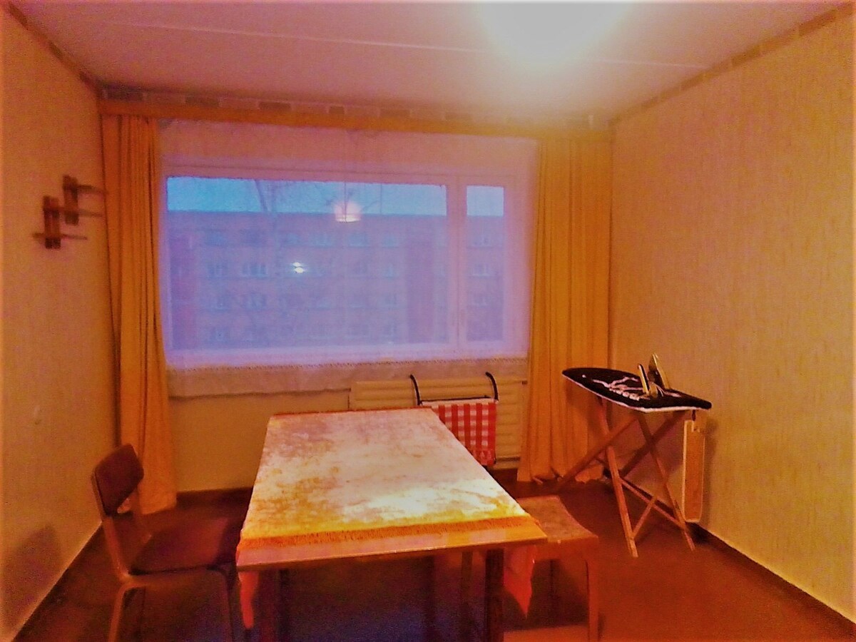 1-room apartment near the forest