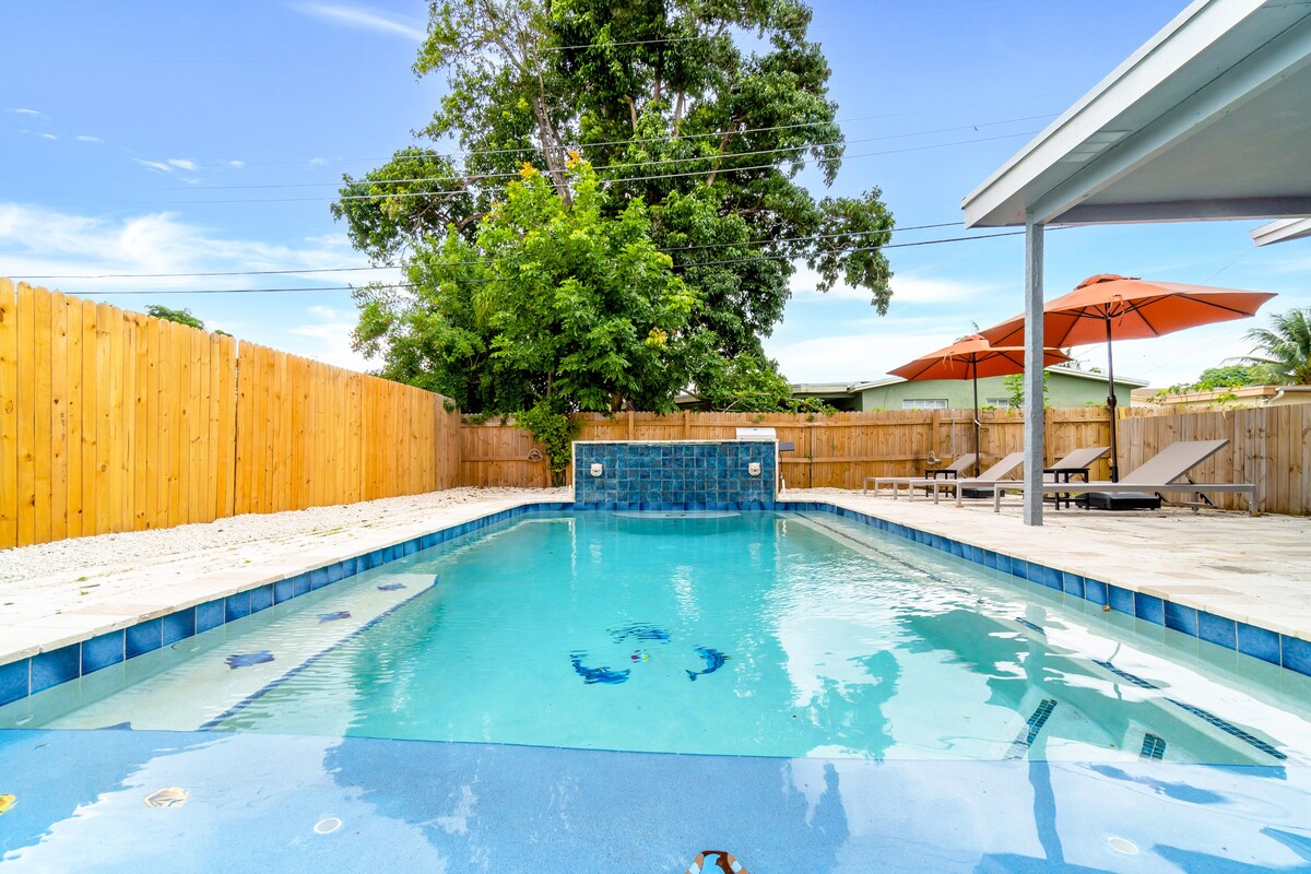 Hidden Gem 4BR Home with Private Pool & Game Room