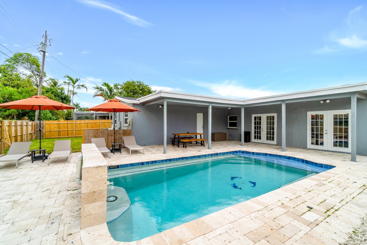 Hidden Gem 4BR Home with Private Pool & Game Room