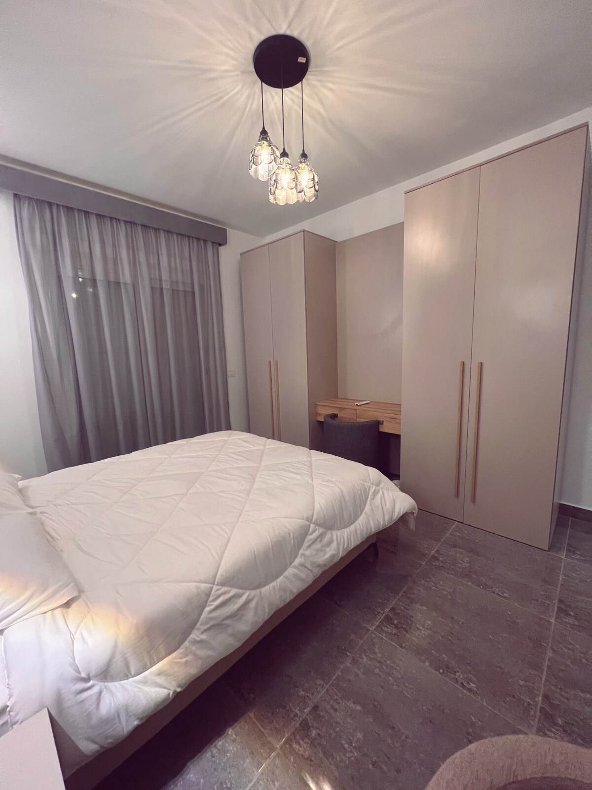 Modern simple 2-bedroom luxurious apartment.
