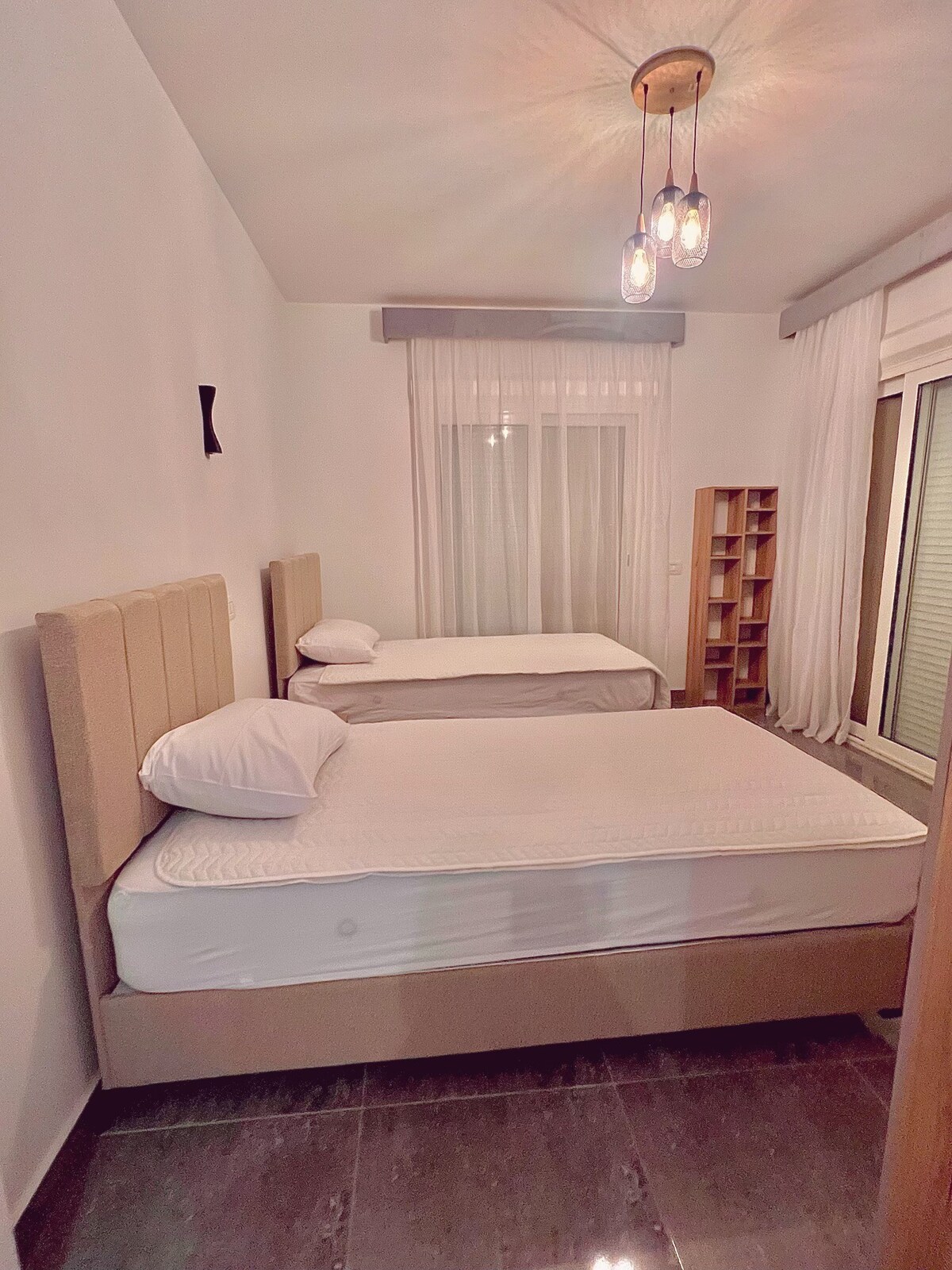 Modern simple 2-bedroom luxurious apartment.