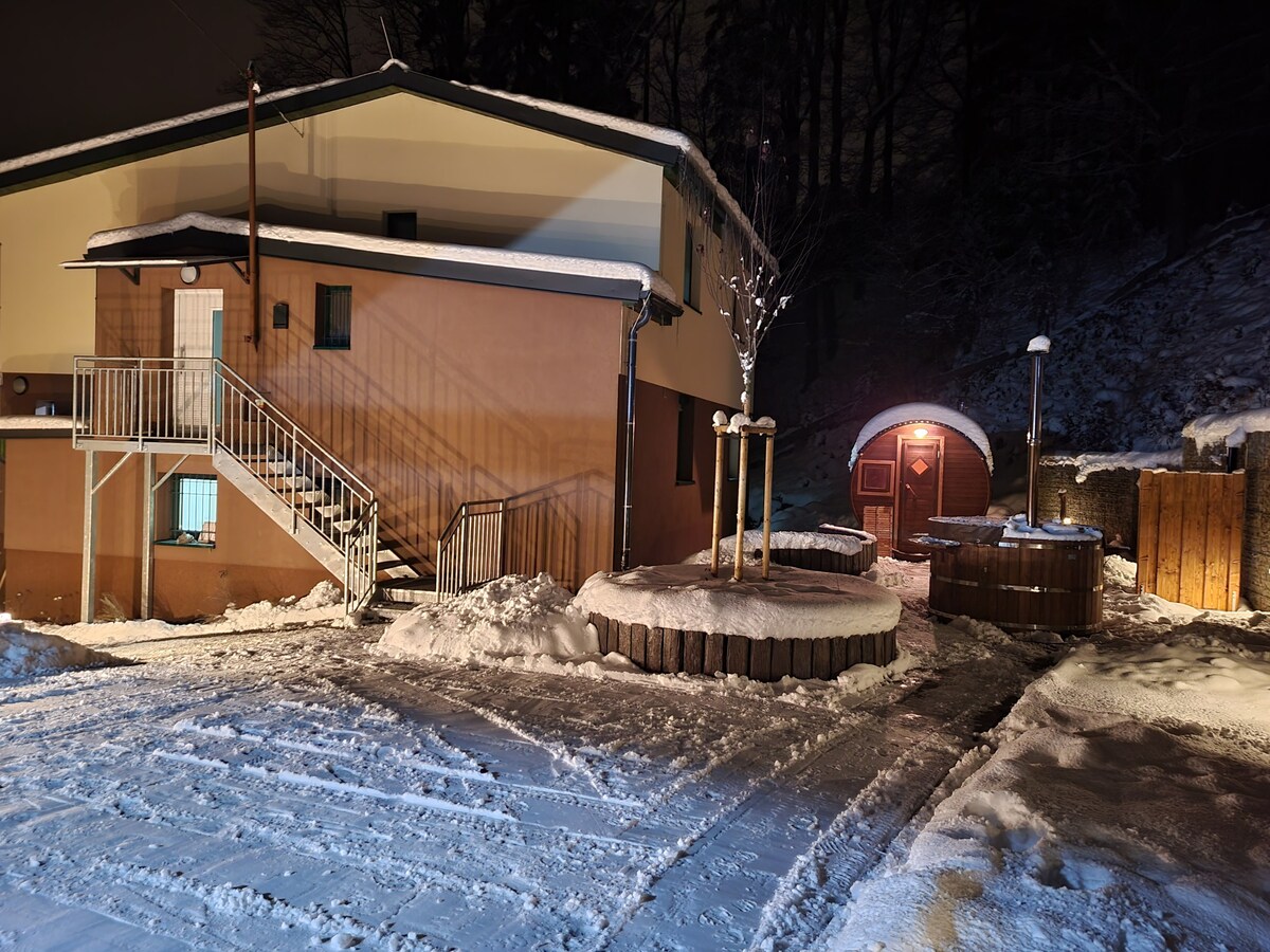 Beskydy, "Chata U dědka", apartmán 1. NP