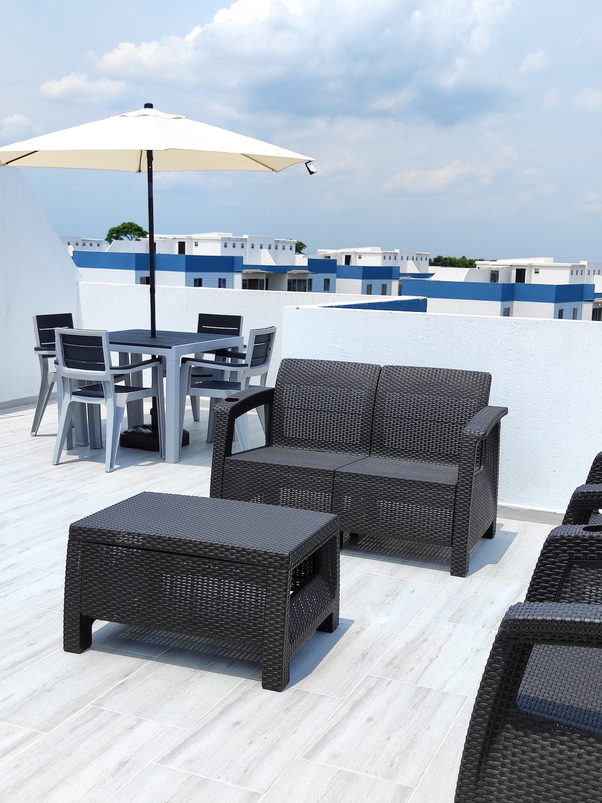 Apartamento con terraza privada