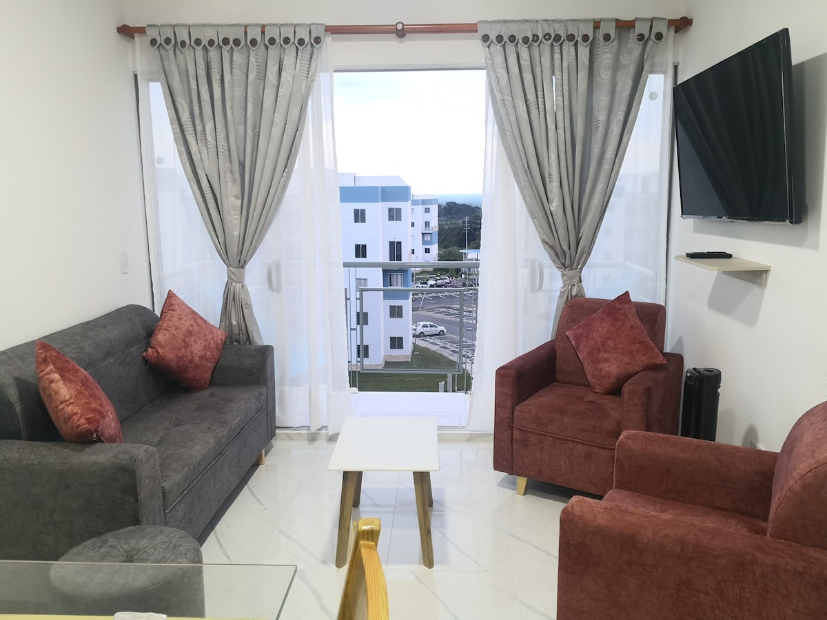 Apartamento con terraza privada