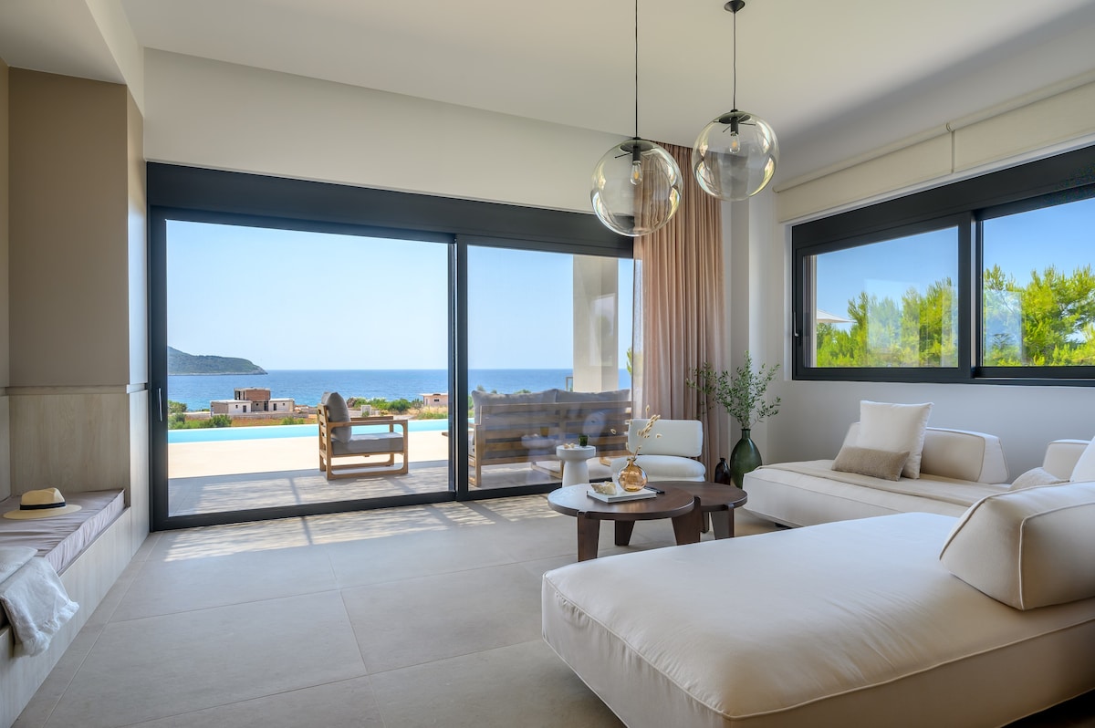 Nobus Villas - 1: Private pool, sea view & sunset