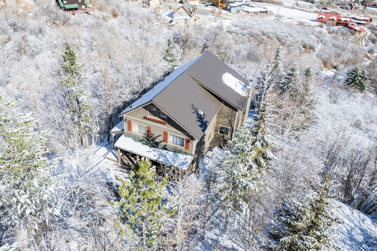 适合全家人入住的舒适小木屋！