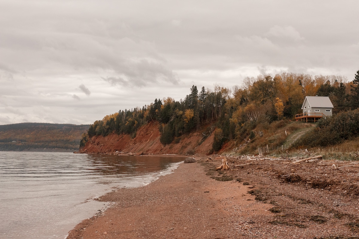 Chalet 2-3 personnes  | Gaspesie | Plage privée