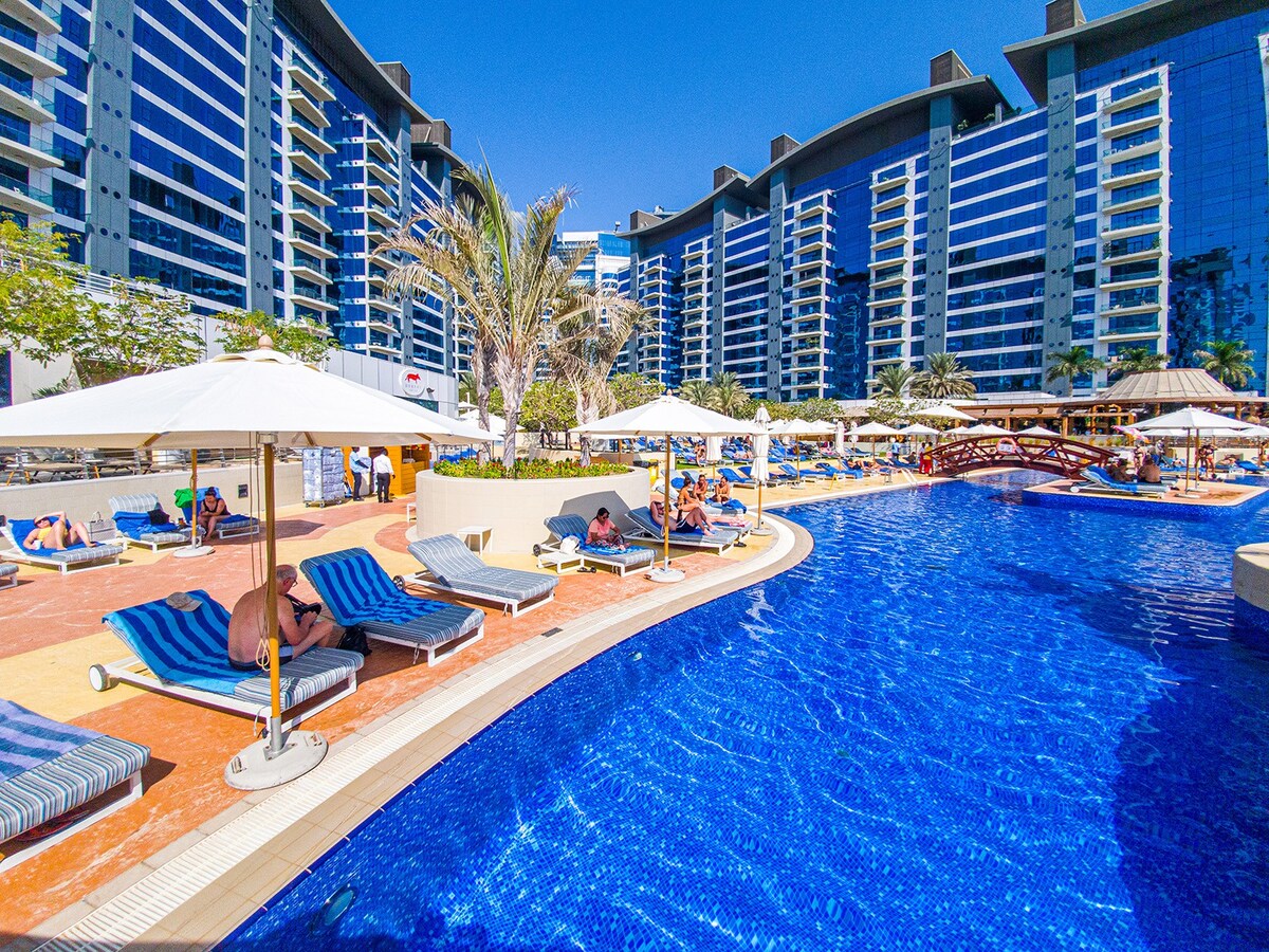 3卧室Oceana Residences、The Palm、免费海滩和泳池