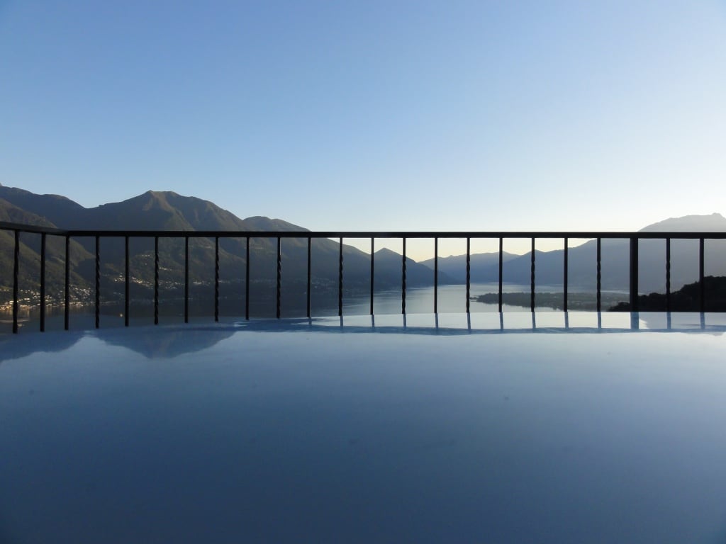 Fantastic panoramic view in Ticino: Casa al Bosco