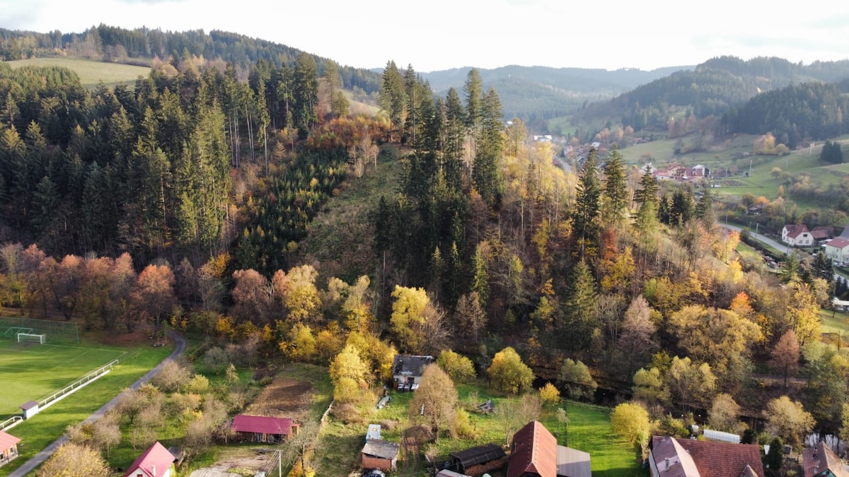 Apartmán se saunou na Valašsku.