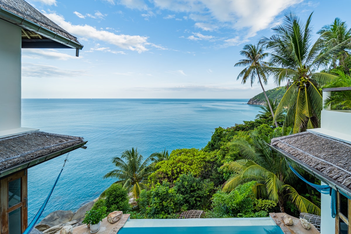 帕岸岛（ Koh Phangan ）白蔚蓝别墅（ White Azure Villa