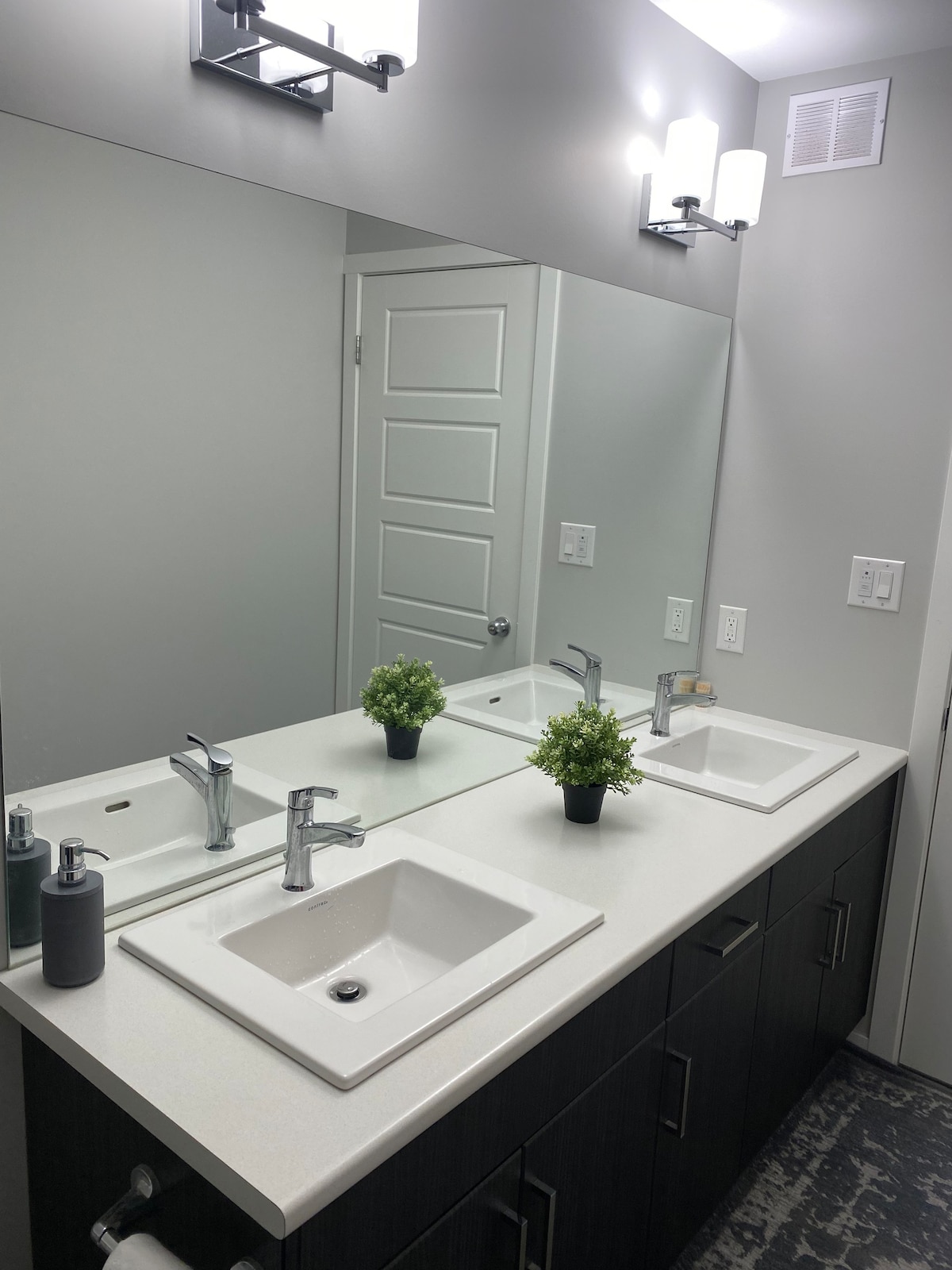 Large room attached bathroom