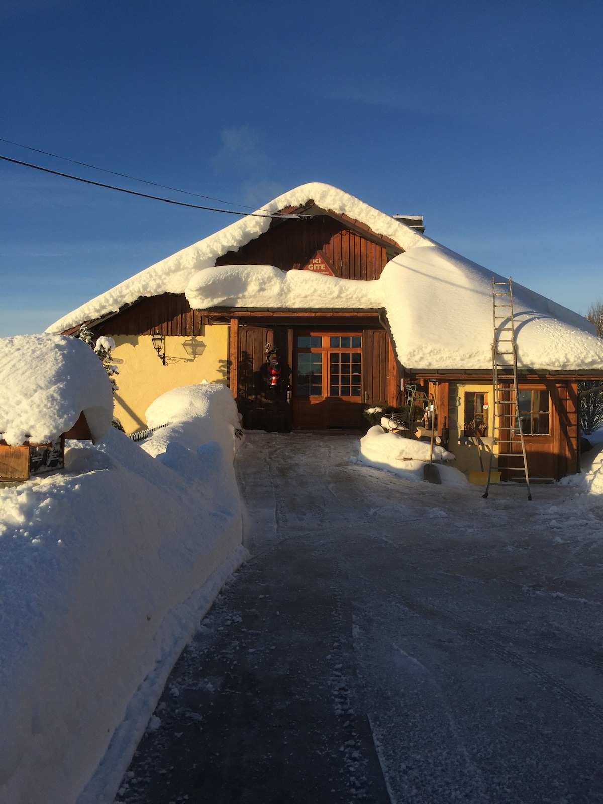 Appart. 3 * dans hameau calme "Les Roches Blanches"