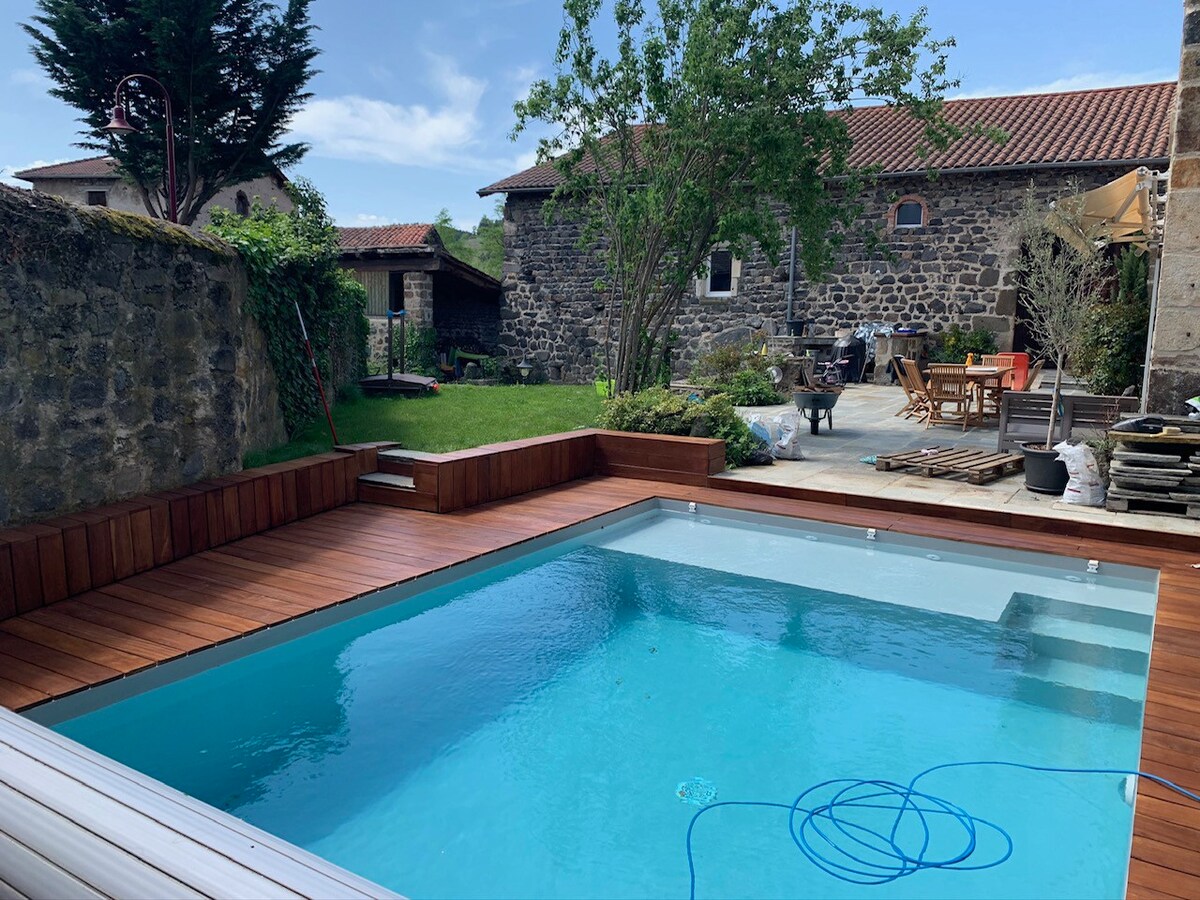 Ferme rénovée avec Piscine