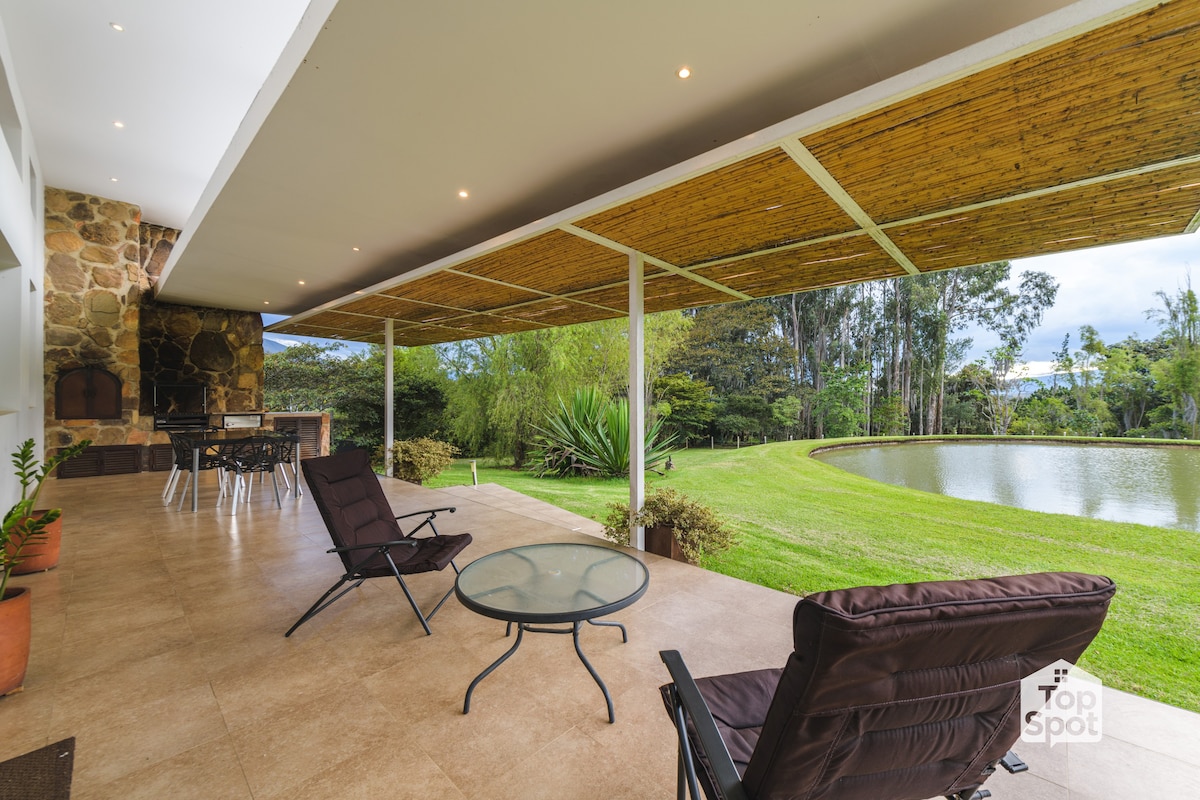 TopSpot Para 8 con Vista al Lago en Villa de Leyva