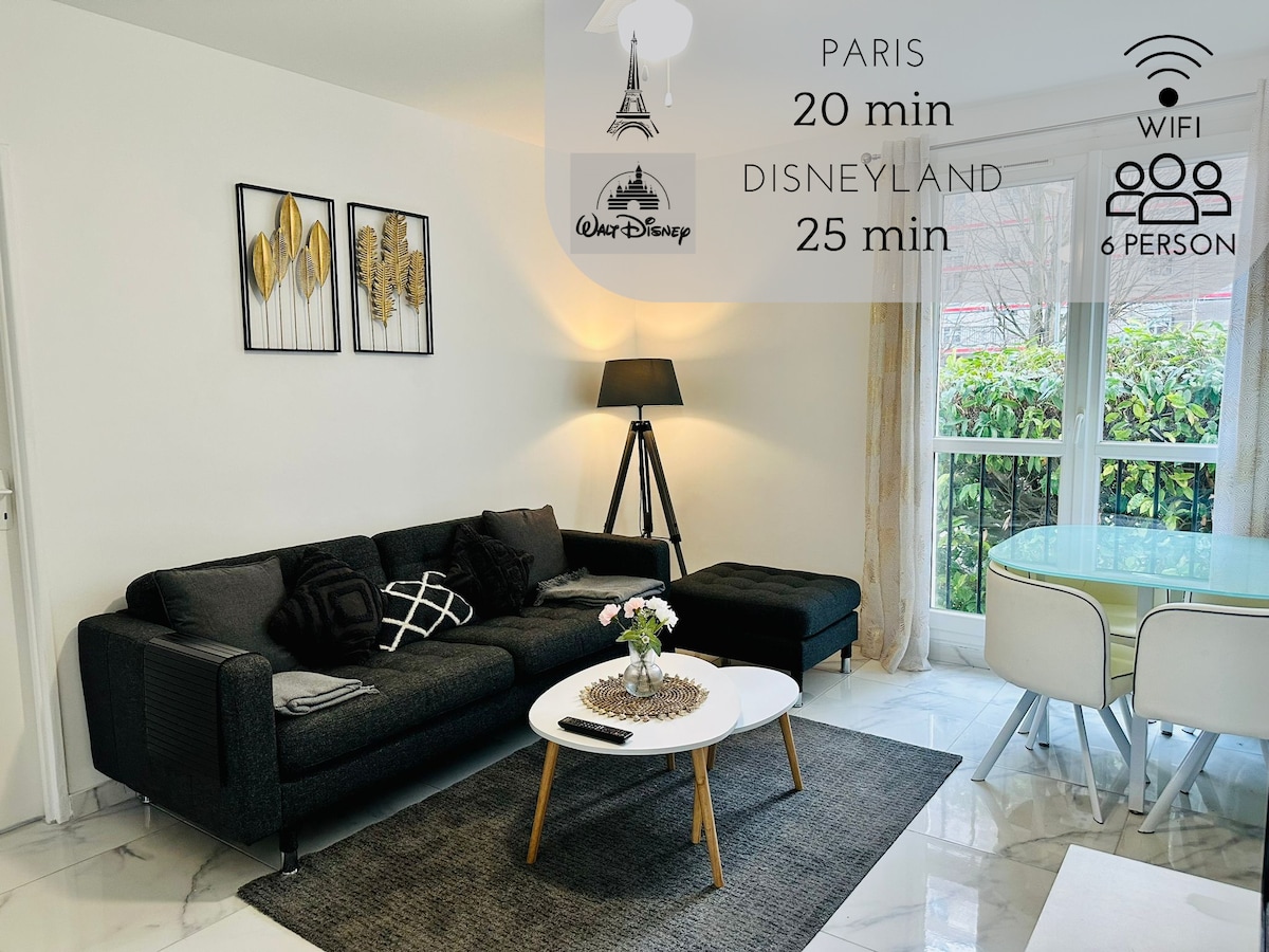 Family flat,6 people, JO2024, Paris, Disneyland