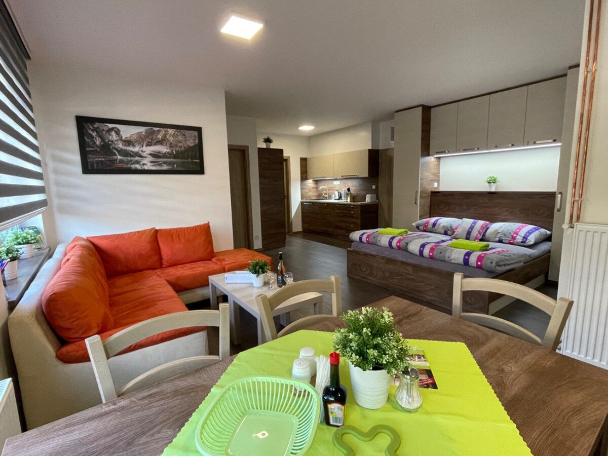 Wellness apartmány Zlín Třešňový