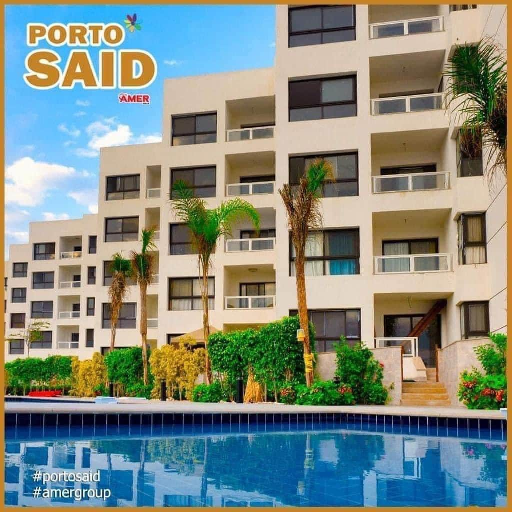 Porto Said度假木屋2间客房和第二排海景